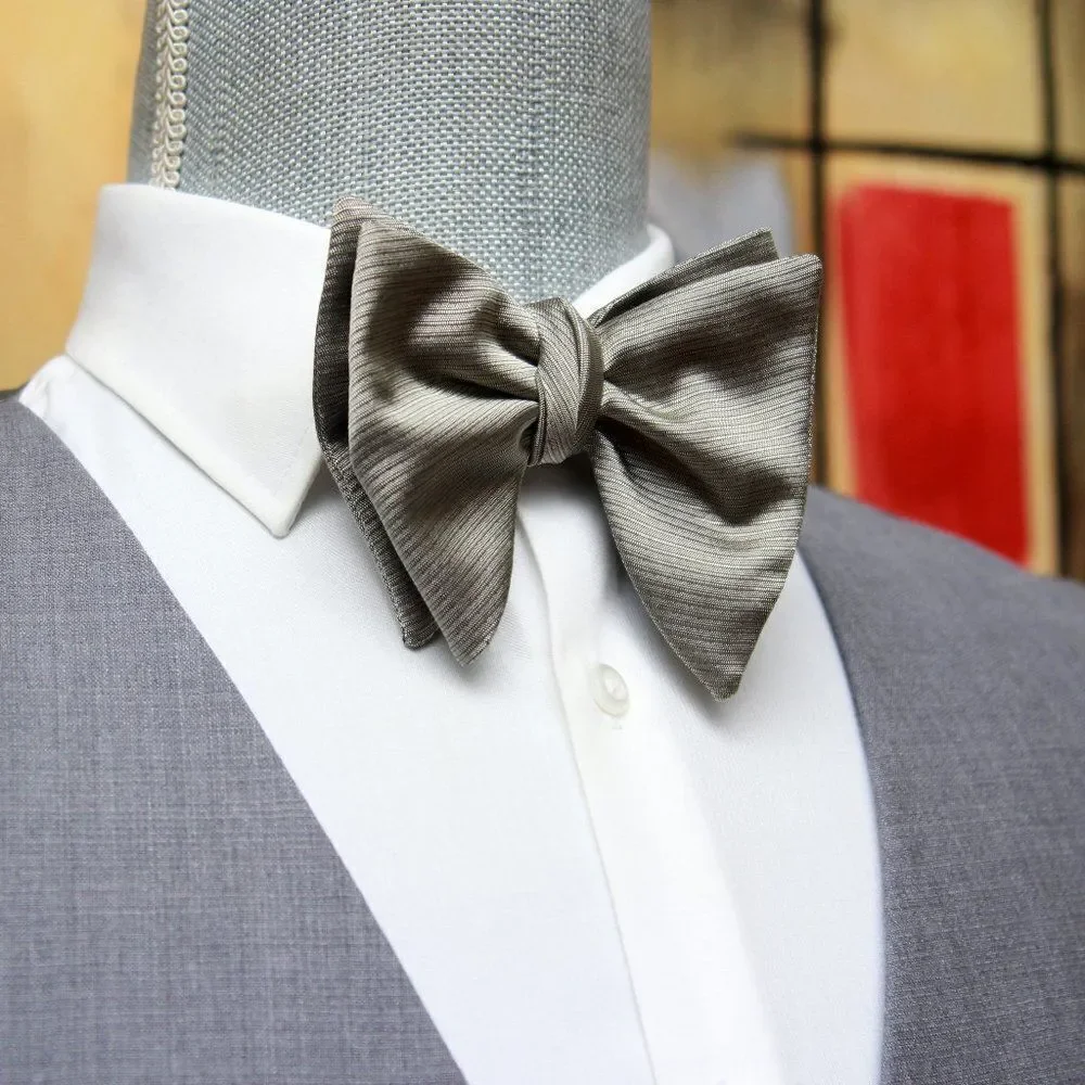 NWT Men's Self-tied Bow Tie Silk big Butterfly Bowtie S673‎